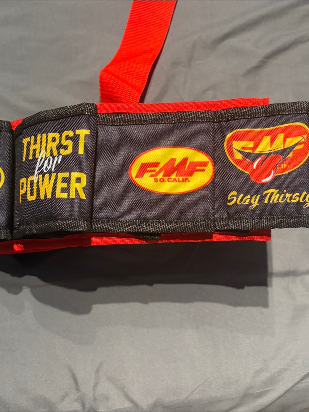 New FmF Racing Power Beer Belt 6 can Holding Adjustable Belt